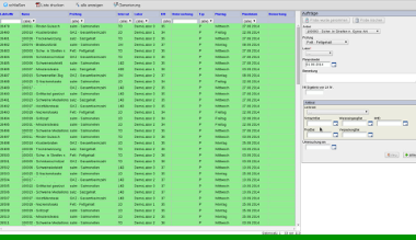 Laborauftragsjournal Auftragsverwaltung Software