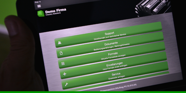 App für Kundenservice erleichert Wartung von Maschinen und Geräten
