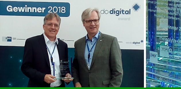 We Do Digital-Award 2018 der DIHK für Linstep Software GmbH
