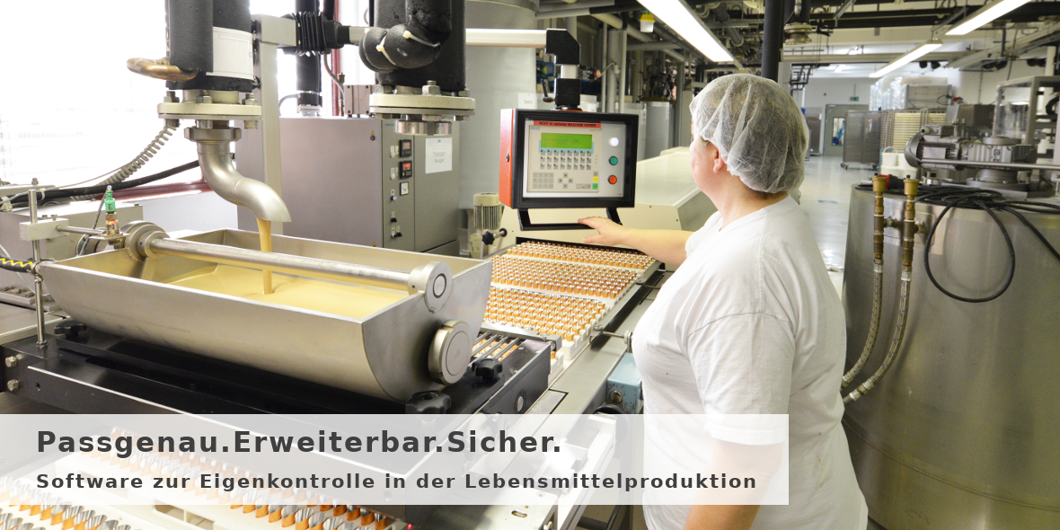 Software zur Eigenkontrolle in der Lebensmittelproduktion nach HACCP