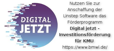 Förderprogramm Digital jetzt mit Linstep Software