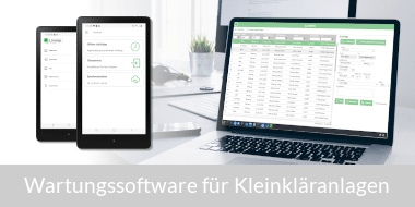 Mobile App zur Wartung von Kleinkläranlagen