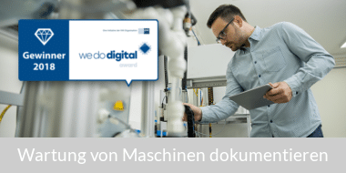 Service-App zur Instandhaltung von Maschinen