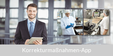 Korrekturmaßnahmen-App zur Dokumentation von Abweichungen