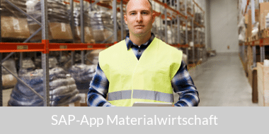 SAP-App für mobile Instandhaltung und Materialwirtschaft